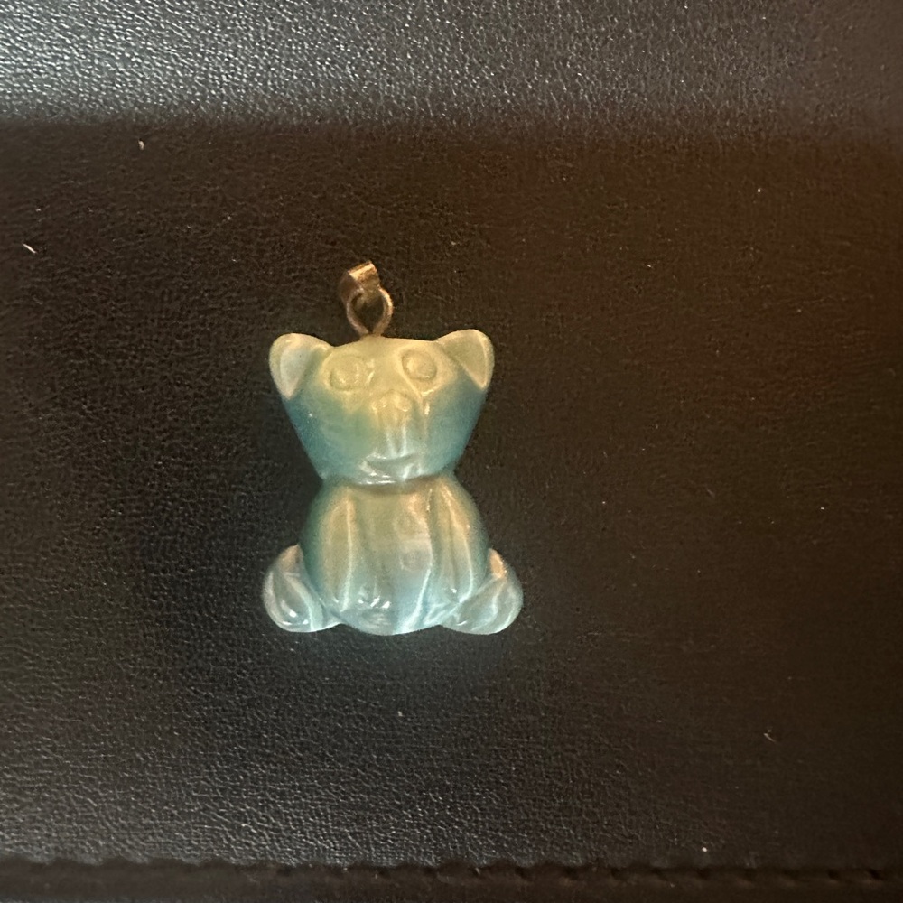 Blue Gummy Bear Pendant